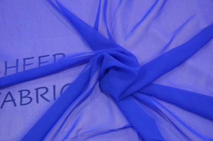 Imitation Silk Chiffon Fabric by the Yard | Feels Like Silk, Washes Like Polyester | 43" Wide | 100% Polyester |