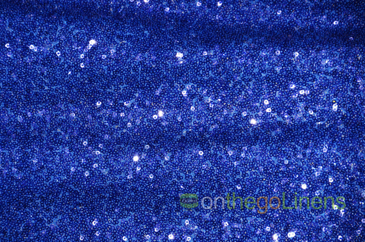 Glitz Mesh Sequins Fabric by the Yard & Bolt | 54" Wide | Multiple Colors |