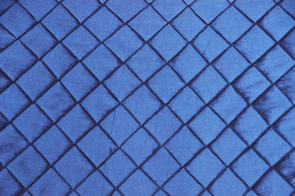 Pintuck 2x2 Fabric by the Yard | Diamond Taffeta Fabric | 52" wide | Multiple Colors |