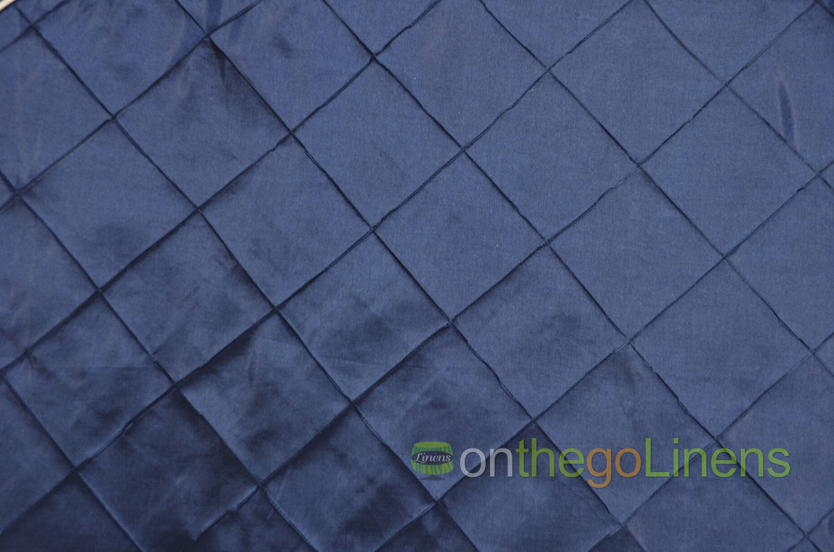 Pintuck 4x4 Fabric by the Yard | Diamond Taffeta Fabric | 52" wide | Multiple Colors |