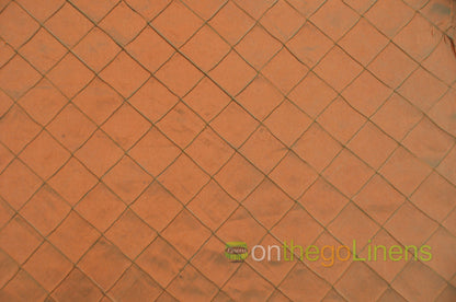 Pintuck 2x2 Fabric by the Yard | Diamond Taffeta Fabric | 52" wide | Multiple Colors |