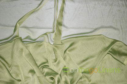 IFR Two Tone Chiffon Event Drapery Panels | Cationic Chiffon Curtains | Inherently Fire Retardant |