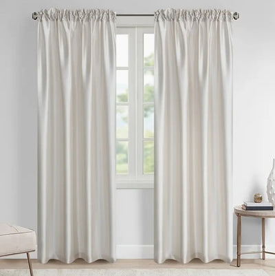 Bridal Satin Event Drapery Panels | Multiple Colors | 100% Polyester |