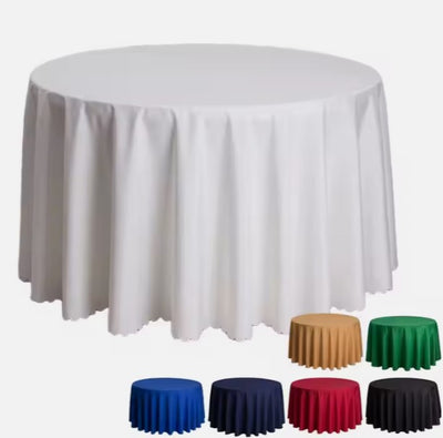 Extra Wide Visa Polyester Tablecloths | Seamless Polyester Table Linens for Events and Decor | 100% Polyester |