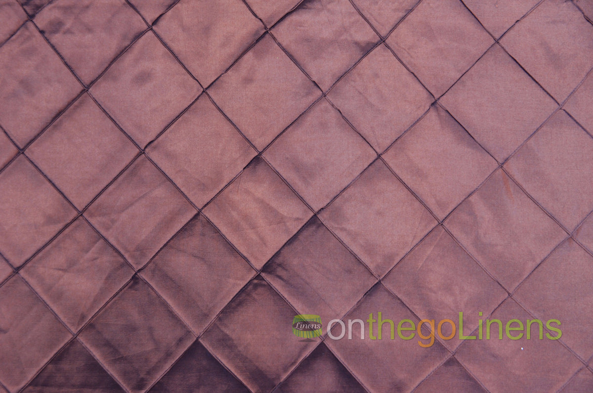 Pintuck 4x4 Fabric by the Yard | Diamond Taffeta Fabric | 52" wide | Multiple Colors |