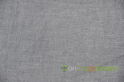 Faux Sheer Linen Table Linen | Double Wide Imitation Sheer Linen Tablecloths | Multiple Colors |