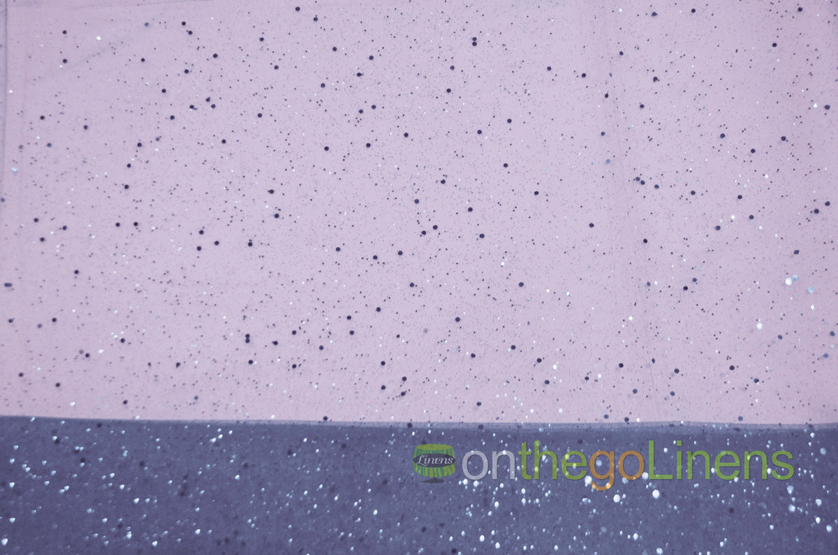 Tulle Glitter with Sequins Fabric by the Yard | Tulle filled with Glitter and Sequins | 60" Wide | Multiple Colors |