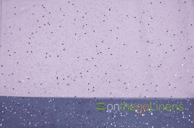 Tulle Glitter with Sequins Fabric by the Yard | Tulle filled with Glitter and Sequins | 60" Wide | Multiple Colors |