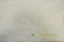 Botanical Jacquard Fabric | Metallic Bubble Jacquard | Design 16975A | 54" Wide |