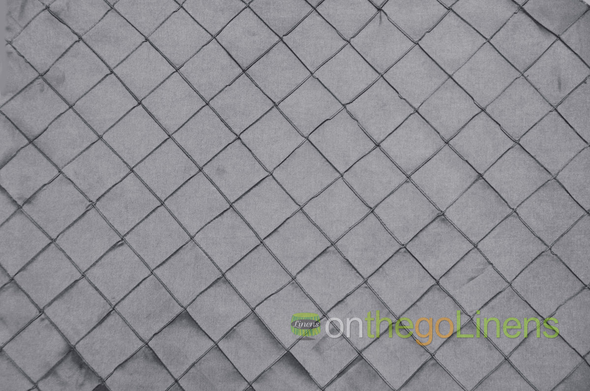 Pintuck 2x2 Fabric by the Yard | Diamond Taffeta Fabric | 52" wide | Multiple Colors |