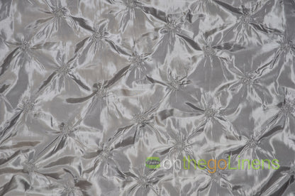 Pinwheel Button Taffeta Fabric | Belly Button Fabric | 48" Wide | Multiple Colors |