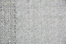Chemical Lace Chain Embroidery Table Overlay and Table Banquet | Multiple Colors |