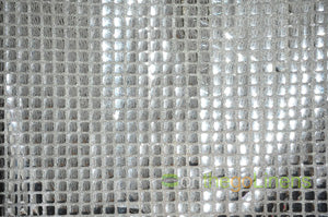 Quad Sequins Fabric | Square Sequins Fabric by the Yard | 45" Wide | Multiple Colors |
