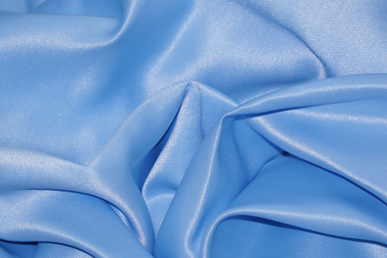 Lamour Satin Fabric by the Yard & Bolt | 100% Polyester Semi Dull Heavy Satin Fabric | 60" Wide | Multiple Colors |