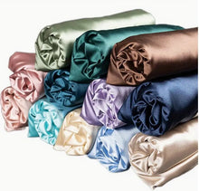 Stretch Charmeuse Fabric by the Yard | Silky Soft Stretch Satin Fabric | 4% Spandex | Multiple Colors |