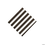 1" Stripe Lamour Satin Prints | Napkins and Chair Sashes | Four Colors Available |