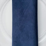 Micro Suede Table Napkins | Faux Suede Table Napkins | Multiple Colors |