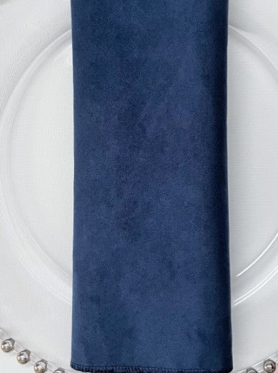 Micro Suede Table Napkins | Faux Suede Table Napkins | Multiple Colors |