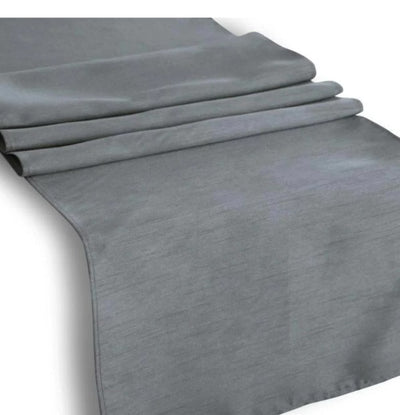 Faux Dupioni Silk Table Runner | Imitation Dupioni Silk Table Runner | 100% Polyester |