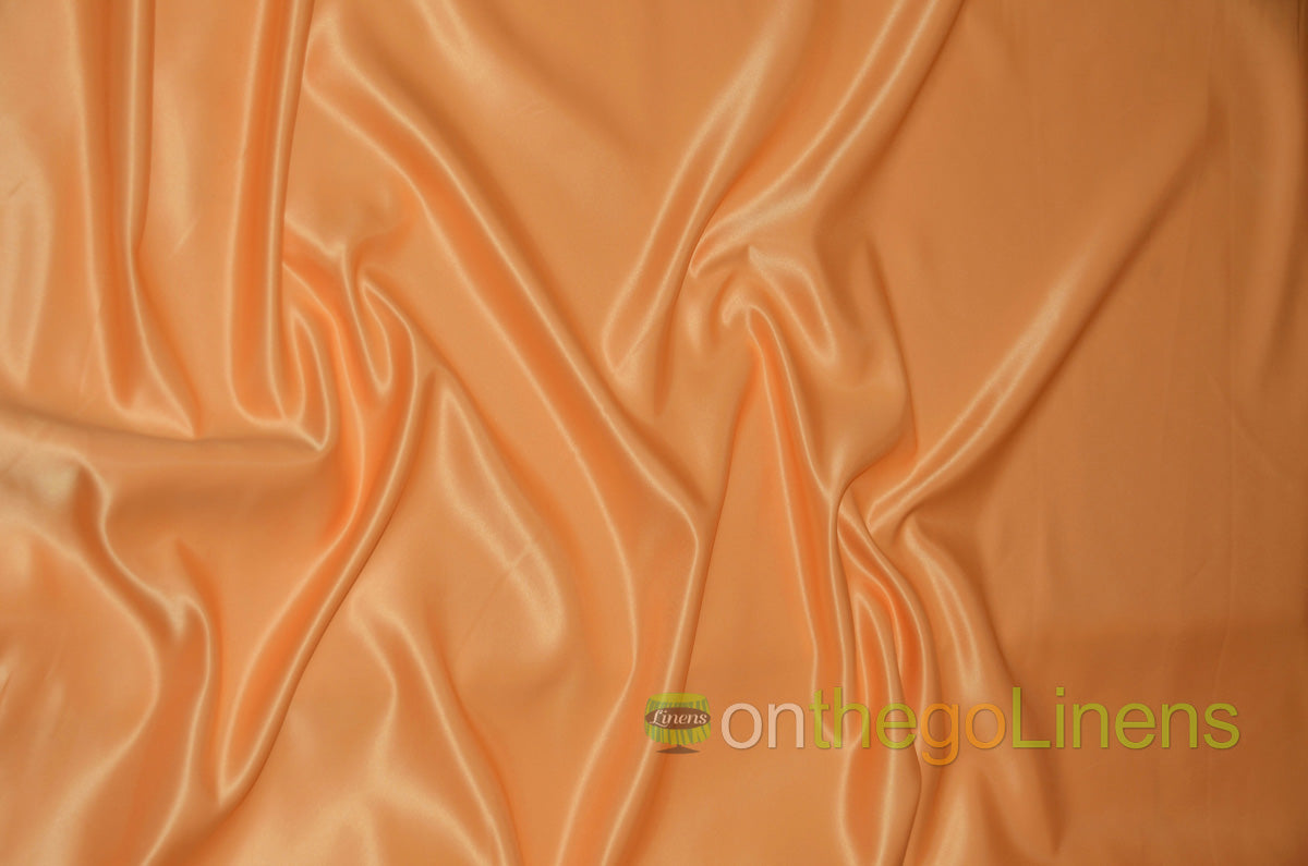 Lamour Satin Fabric by the Yard & Bolt | 100% Polyester Semi Dull Heavy Satin Fabric | 60" Wide | Multiple Colors |