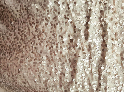 Taffeta Sequins Fabric by the Yard | Sequins Taffeta Fabric in Multiple Colors | 54" Wide |