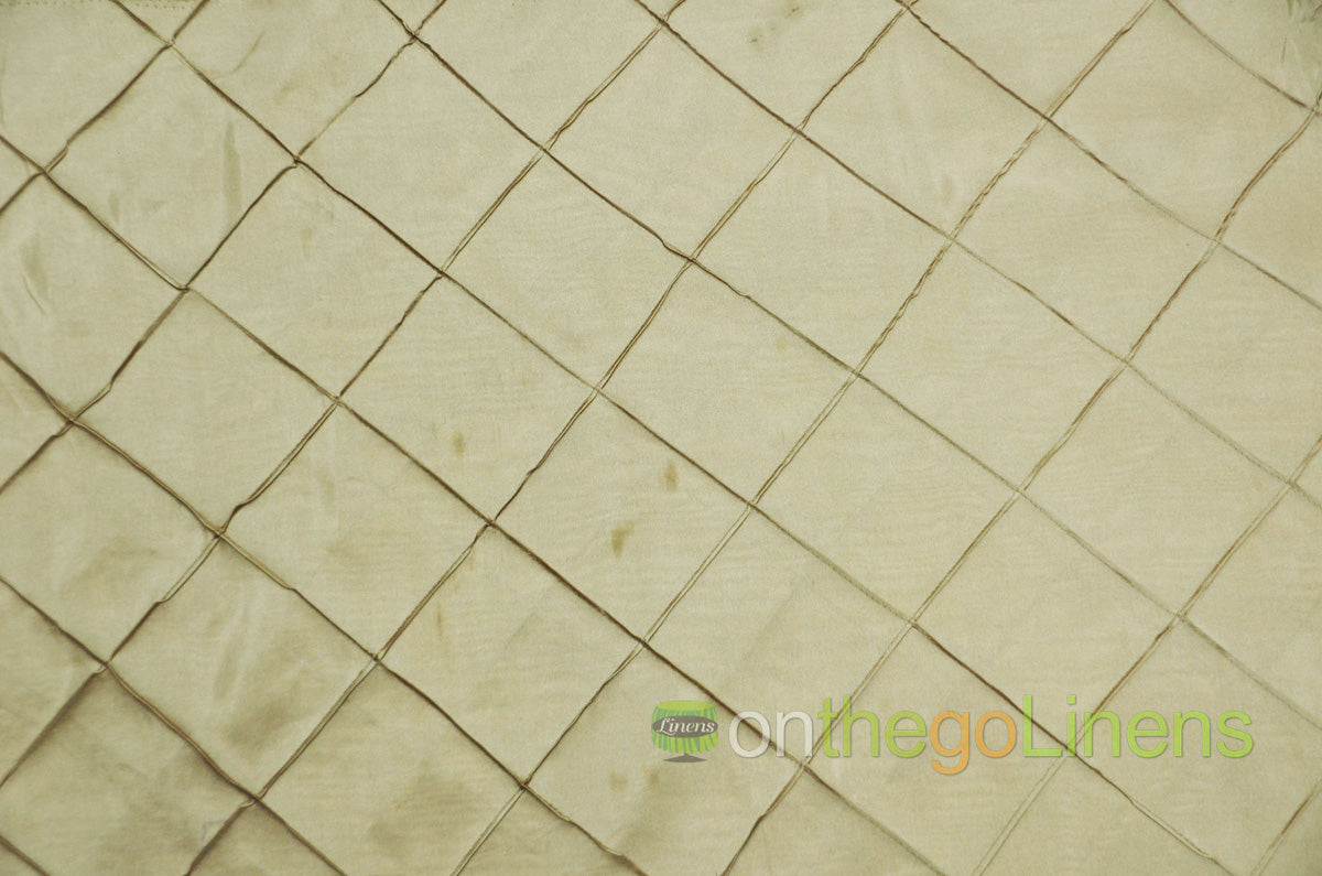 Pintuck 4x4 Fabric by the Yard | Diamond Taffeta Fabric | 52" wide | Multiple Colors |