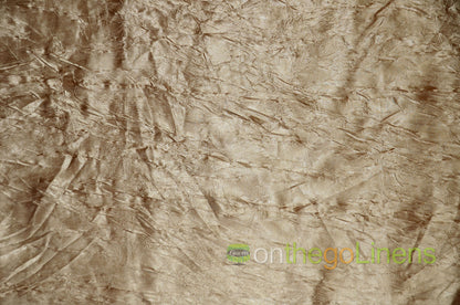 Crush Charmeuse Fabric Sold by the Yard | Silky Soft Crush Charmeuse Fabric | Crush Bichon Fabric |