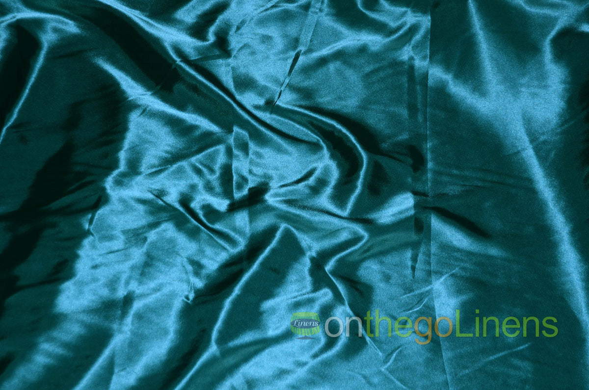 Soft Light Weight Medium Satin Fabric | Wholesale Satin Fabric for Decorative Use | 60" | 70 Yards |