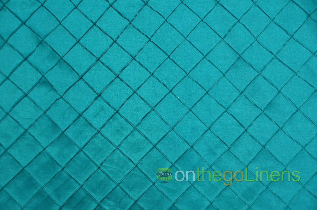 Pintuck 2x2 Fabric by the Yard | Diamond Taffeta Fabric | 52" wide | Multiple Colors |
