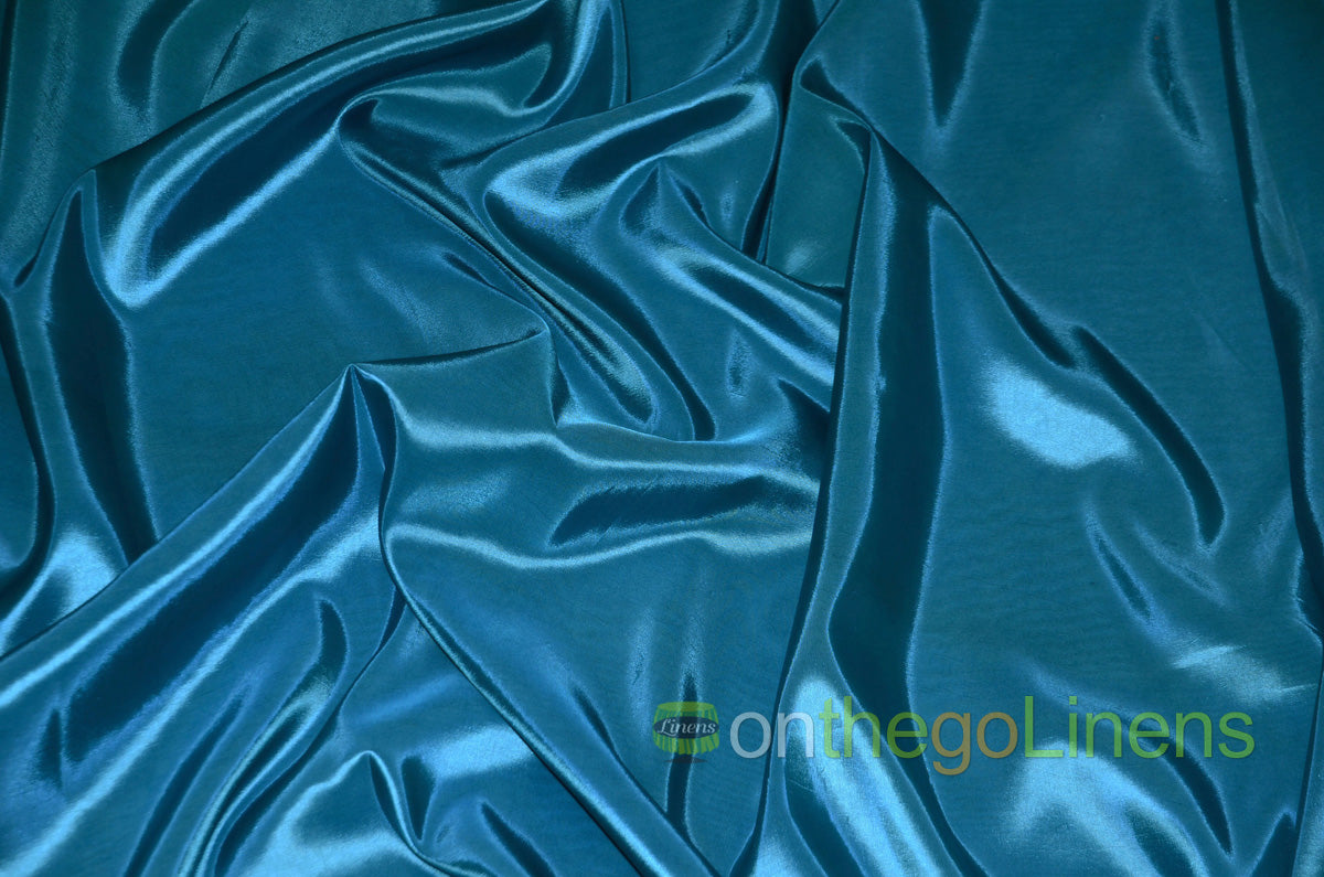 Stretch Taffeta Fabric by the Yard | Spandex Taffeta Fabric | 60" wide | Multiple Colors |