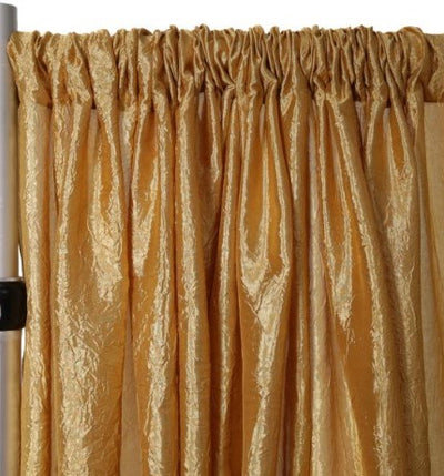 IFR Dull Crush Satin for Drapery | Extra Wide Tergalet Fabric | 108" Wide | Multiple Colors |