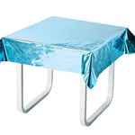 Tissue Lame Overlays | 44x44 size | Metallic Lame Table Overlays | Multiple Colors |