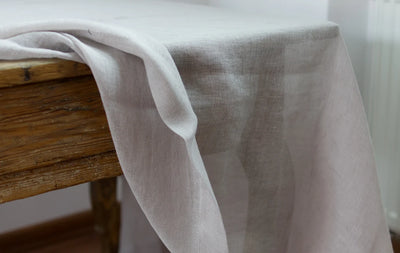 108" Turkish Sheer Table Linens | Multiple Colors | 100% Polyester Washable |