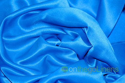 Lamour Satin Fabric by the Yard & Bolt | 100% Polyester Semi Dull Heavy Satin Fabric | 60" Wide | Multiple Colors |