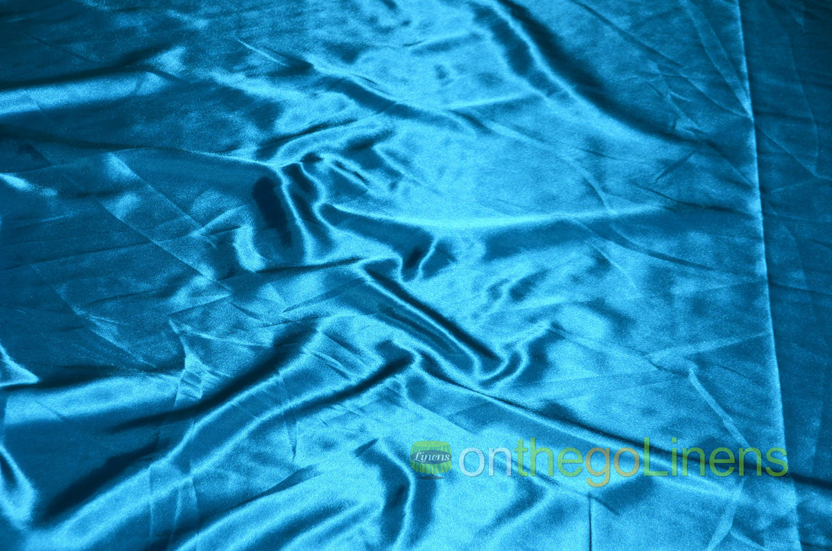 Soft Light Weight Medium Satin Fabric | Wholesale Satin Fabric for Decorative Use | 60" | 70 Yards |
