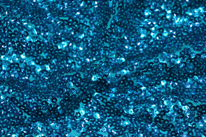 Gatsby Sequins Table Linens | All Over Sewn on Sequins Tablecloths | Multiple Colors |