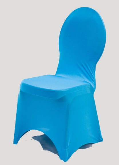 Spandex Chair Covers | White Ivory Champagne Gold Black | Strong Elastic Footing |