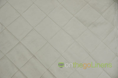Pintuck 4x4 Fabric by the Yard | Diamond Taffeta Fabric | 52" wide | Multiple Colors |