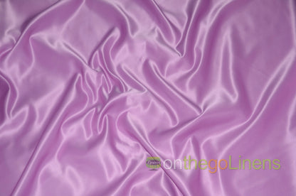 Lamour Satin Fabric by the Yard & Bolt | 100% Polyester Semi Dull Heavy Satin Fabric | 60" Wide | Multiple Colors |