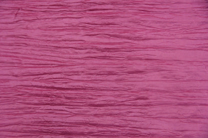 Crease Taffeta Fabric by the Yard & Wholesale Bolt | 52" Wide | Crush Taffeta Fabric | Multiple Colors |