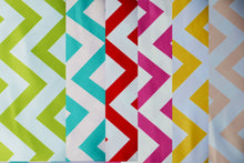 Lamour Satin Chevron Print Fabric by the Yard and Wholesale Bolt | 60" Wide | 100% Polyester | Multiple Colors |