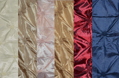 Pinwheel Button Taffeta Fabric | Belly Button Fabric | 48" Wide | Multiple Colors |