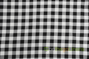Picnic Checkered Napkin | Gingham Table Napkins | 1x1 Checker | 100% Polyester |