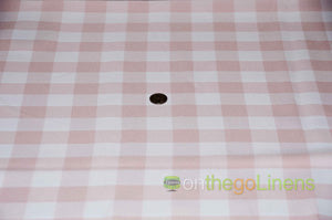 Picnic Checkered Napkin | Gingham Table Napkins | 1x1 Checker | 100% Polyester |