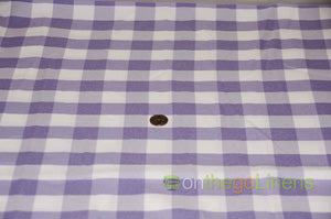Picnic Checkered Napkin | Gingham Table Napkins | 1x1 Checker | 100% Polyester |