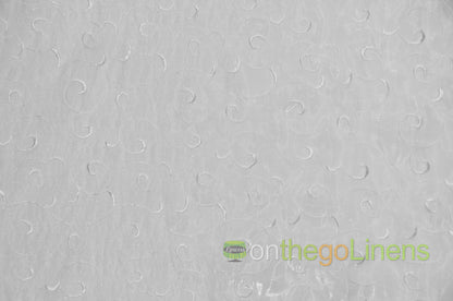 Swirl Organza Fabric by the Yard | Organza Embroidery Fabric | Multiple Colors |