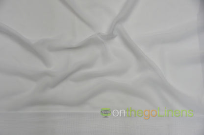 Double Georgette Fabric by the Yard | 60" wide | Multiple Colors |
