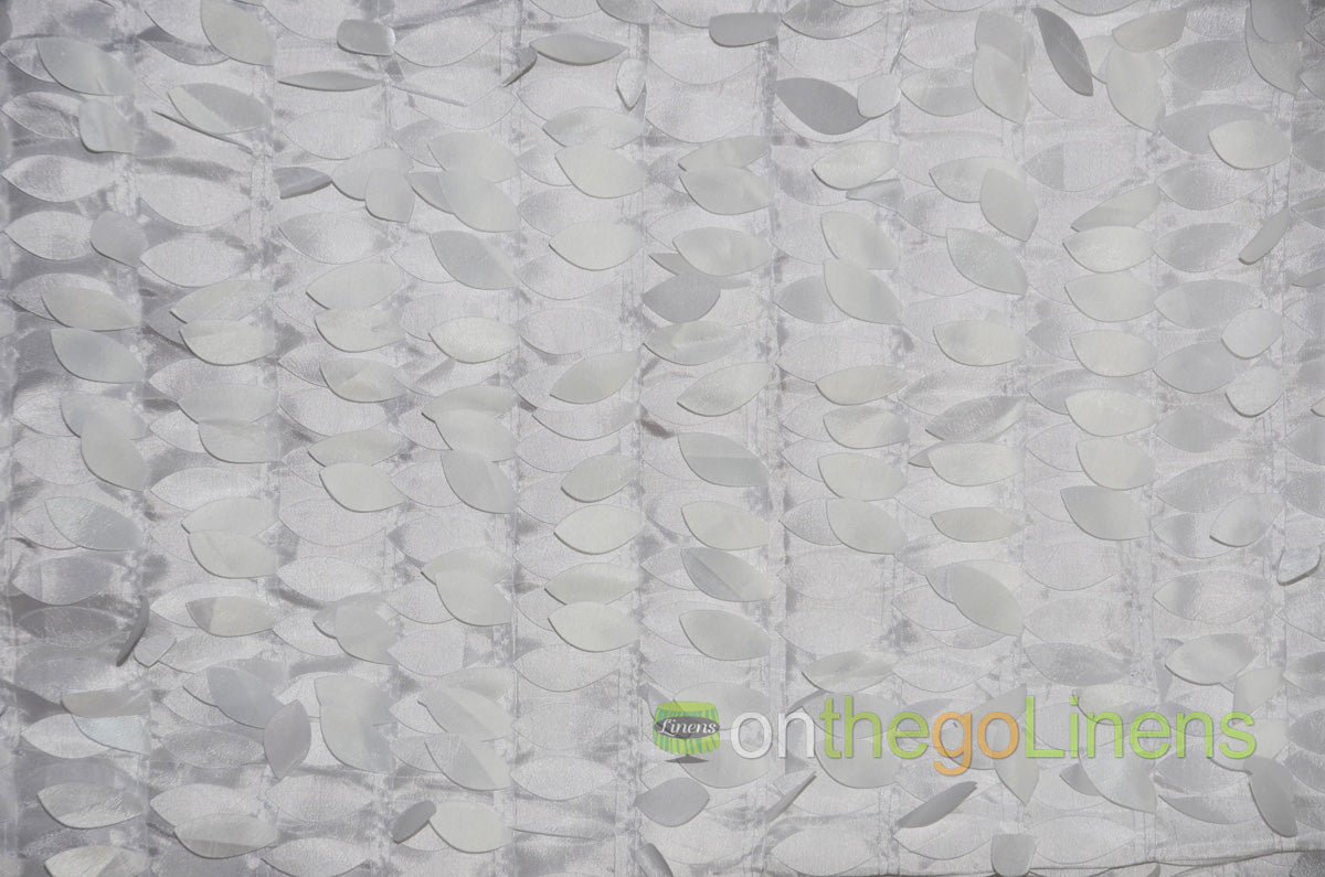 Leaf Taffeta Fabric by the Yard | Hanging Leaf Taffeta Fabric | Multiple Colors |