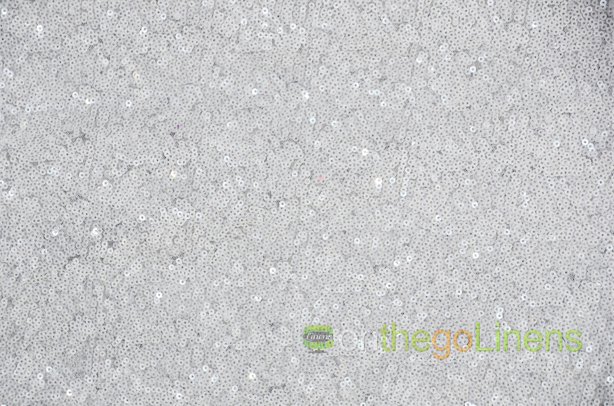 Glitz Mesh Sequins Fabric by the Yard & Bolt | 54" Wide | Multiple Colors |