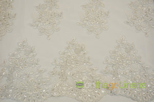 Camilla Embroidery Table Overlay and Banquet | Multiple Colors | Lace Embroidery |